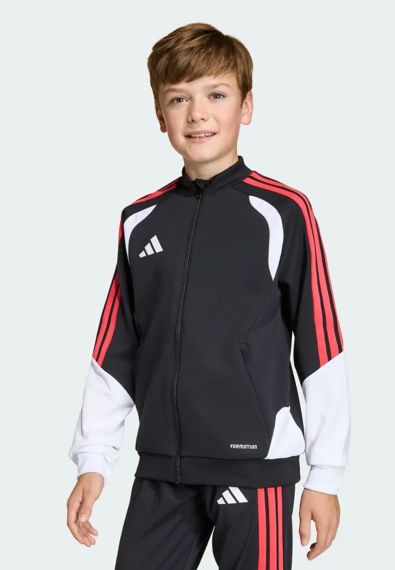 Giacca di felpa sportiva Tiro 26 Competition rosso sangue / nero / bianco miniatura 2