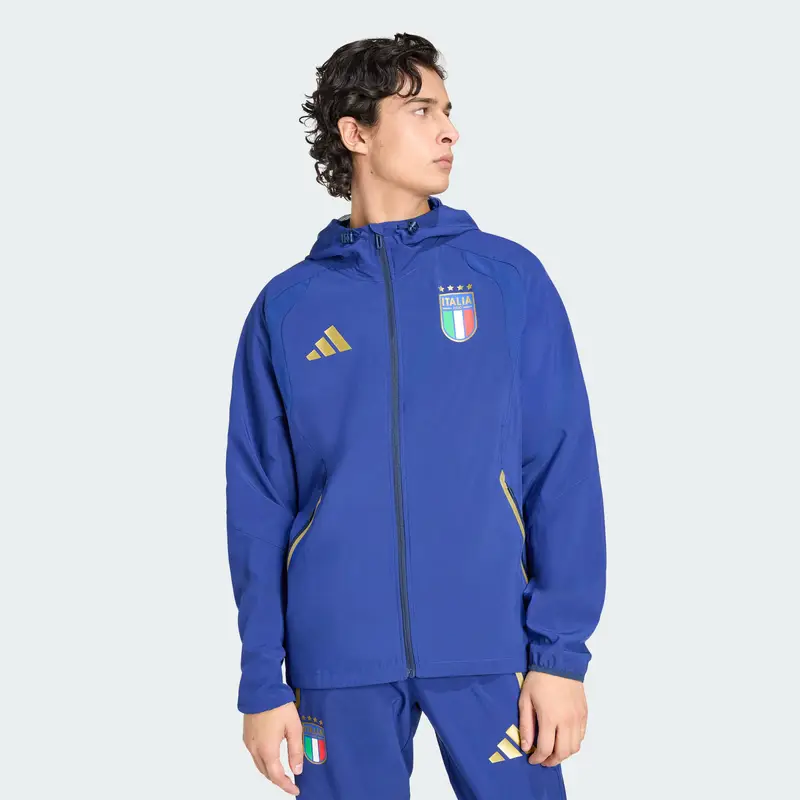 Giacca di mezza stagione Italy Tiro Travel Full Zip blu miniatura 2