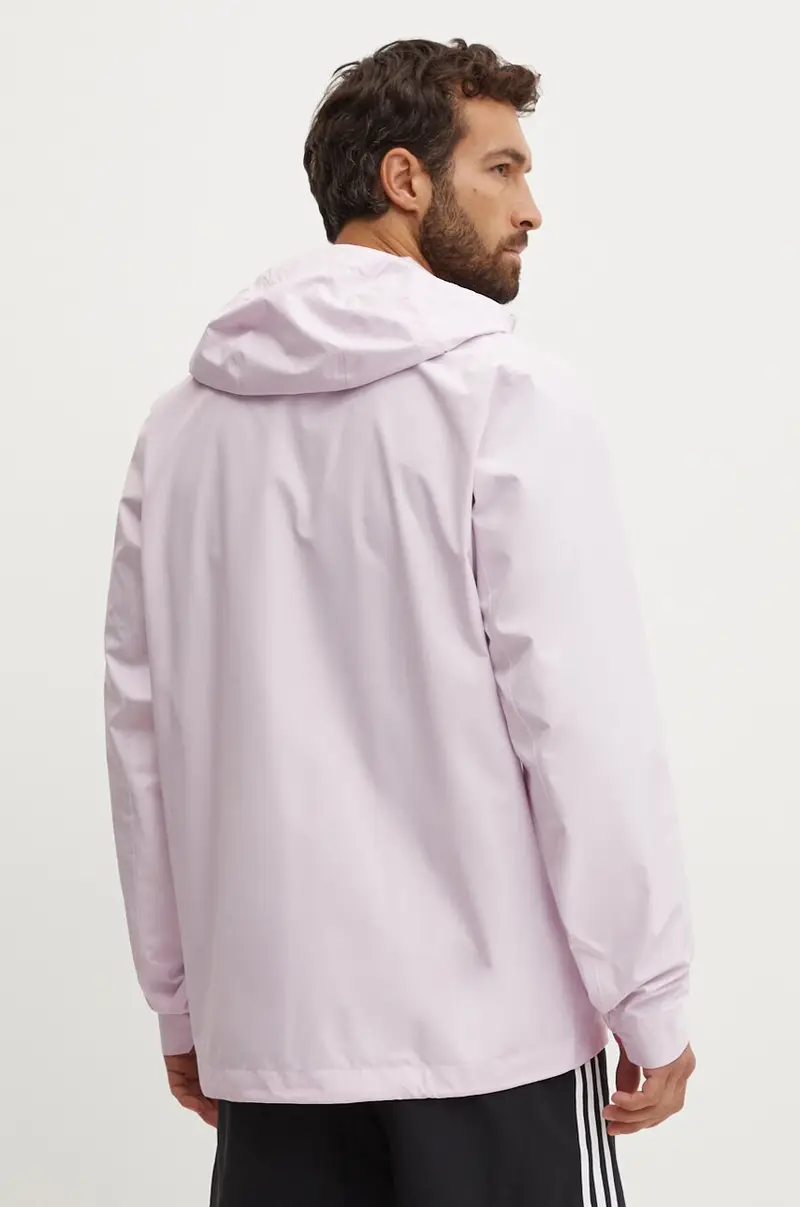 giacca impermeabile Olympic uomo colore rosa JD8022 miniatura 3