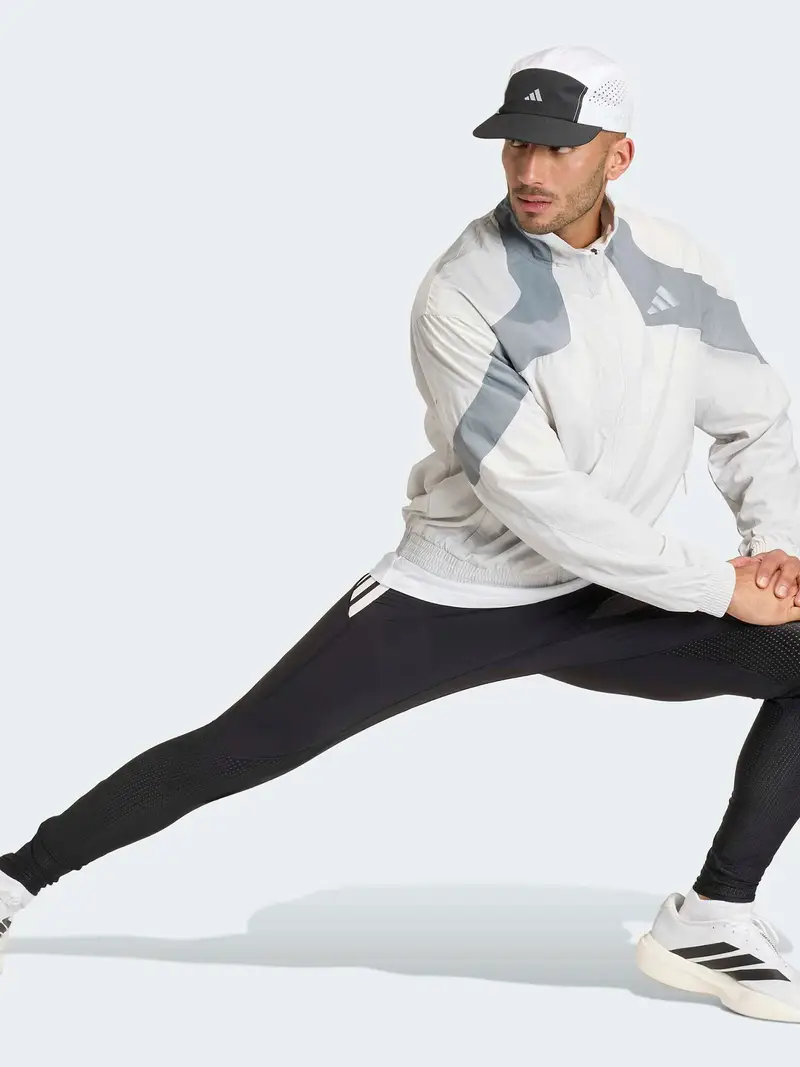 Giacca per allenamento Adi365 grigio / grigio chiaro miniatura 2