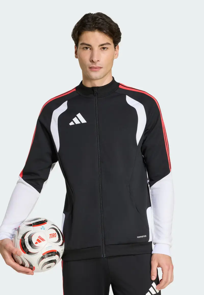 Giacca per allenamento Tiro 26 Competition rosso chiaro / nero / bianco miniatura 2