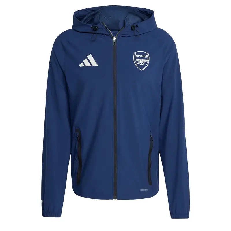Giacca per l'allenamento 'Arsenal Tiro 25 Competition' blu scuro / bianco