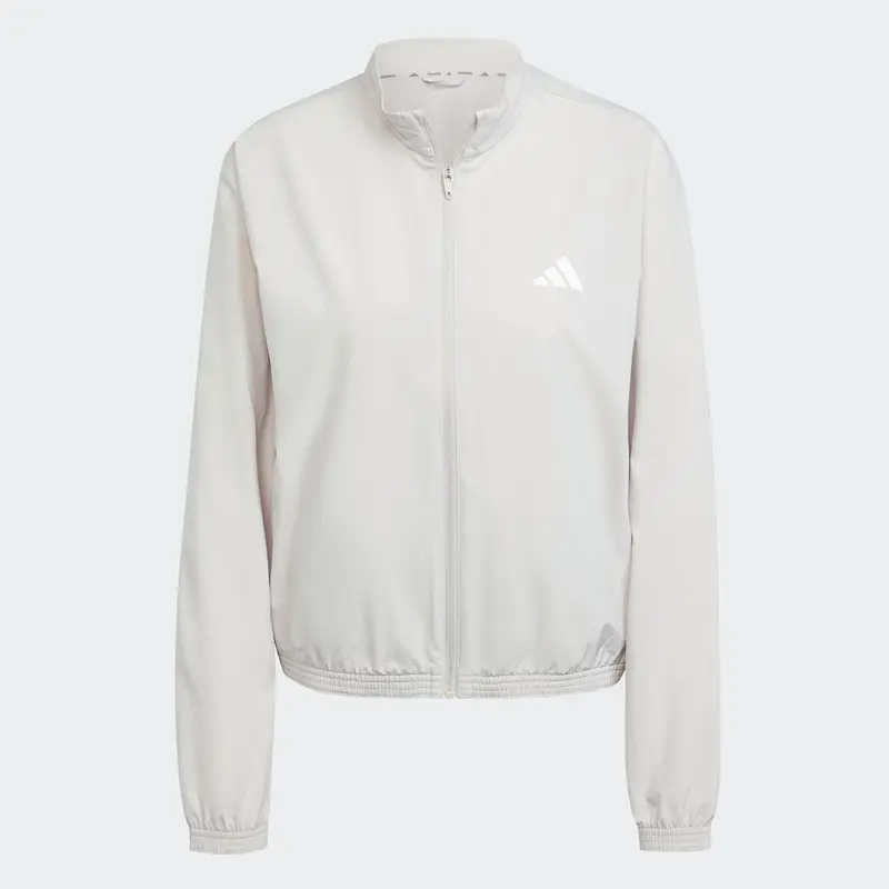 ADIDAS PERFORMANCE Giacca per l'allenamento 'Essentials'  grigio chiaro