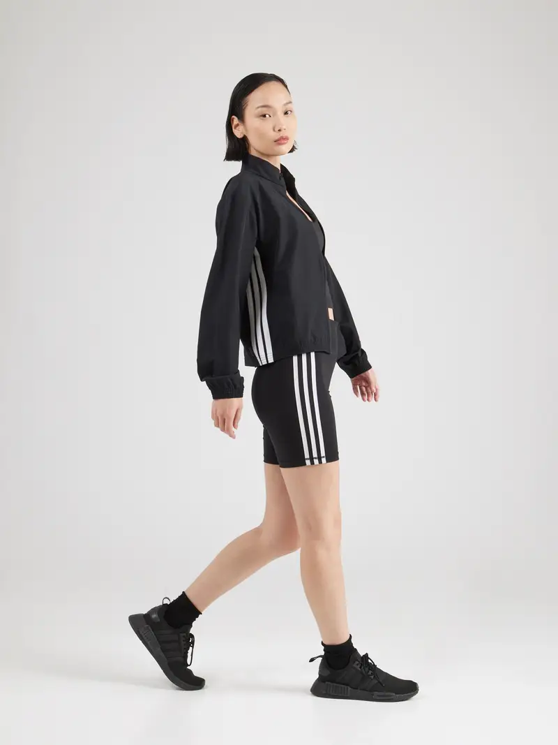 ADIDAS PERFORMANCE Giacca per l'allenamento nero / bianco miniatura 3