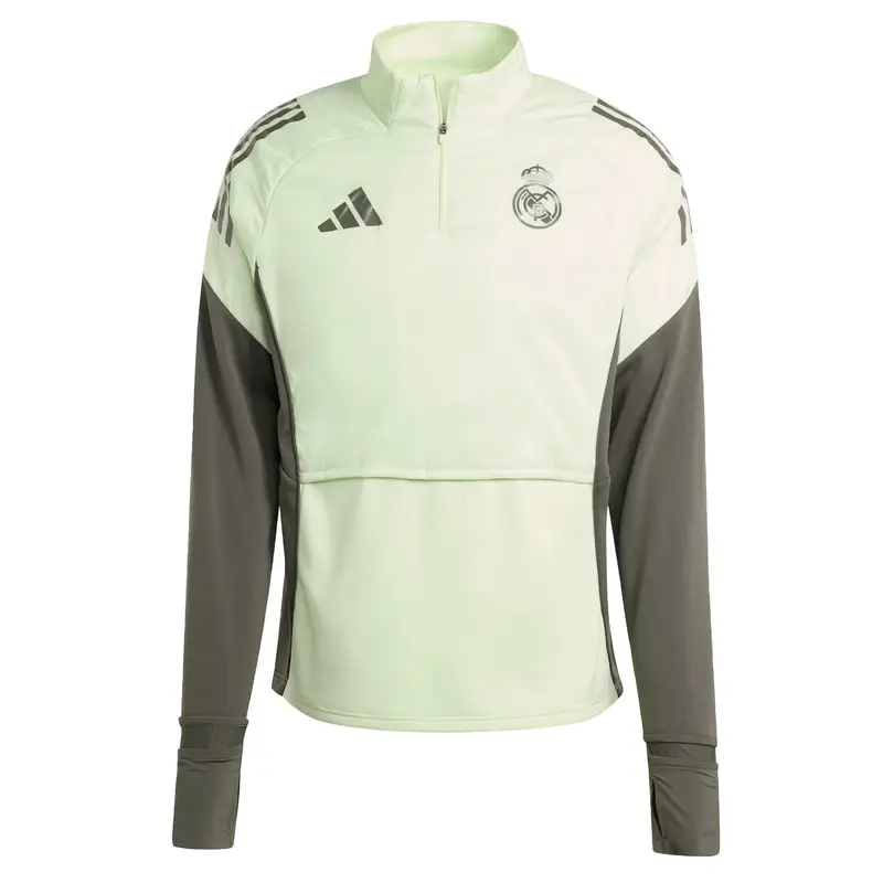 Giacca per l'allenamento 'Real Madrid Tiro 25 Competition' grigio scuro / menta