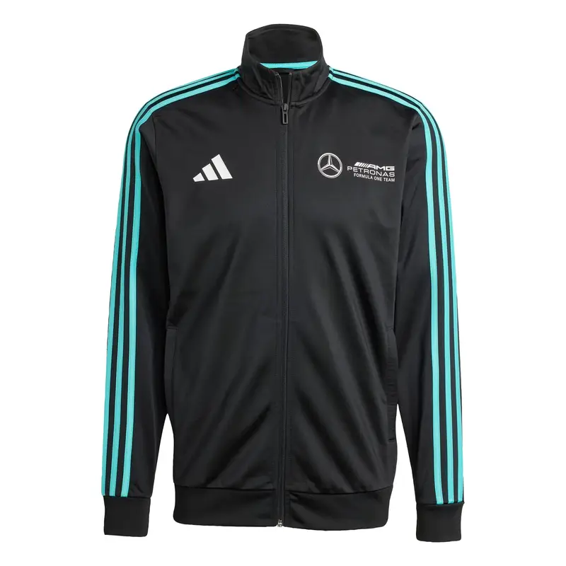 ADIDAS PERFORMANCE Giacca per l'allenamento  turchese / nero / bianco