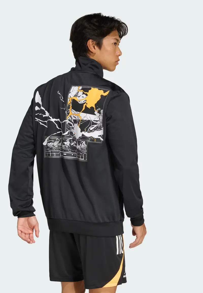Giacca sportiva 'All Blacks x Marvel' curry / grigio / nero miniatura 3