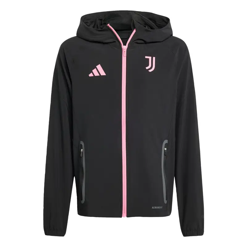 Giacca sportiva 'Juventus Turin Tiro 25 Competition' rosa / nero