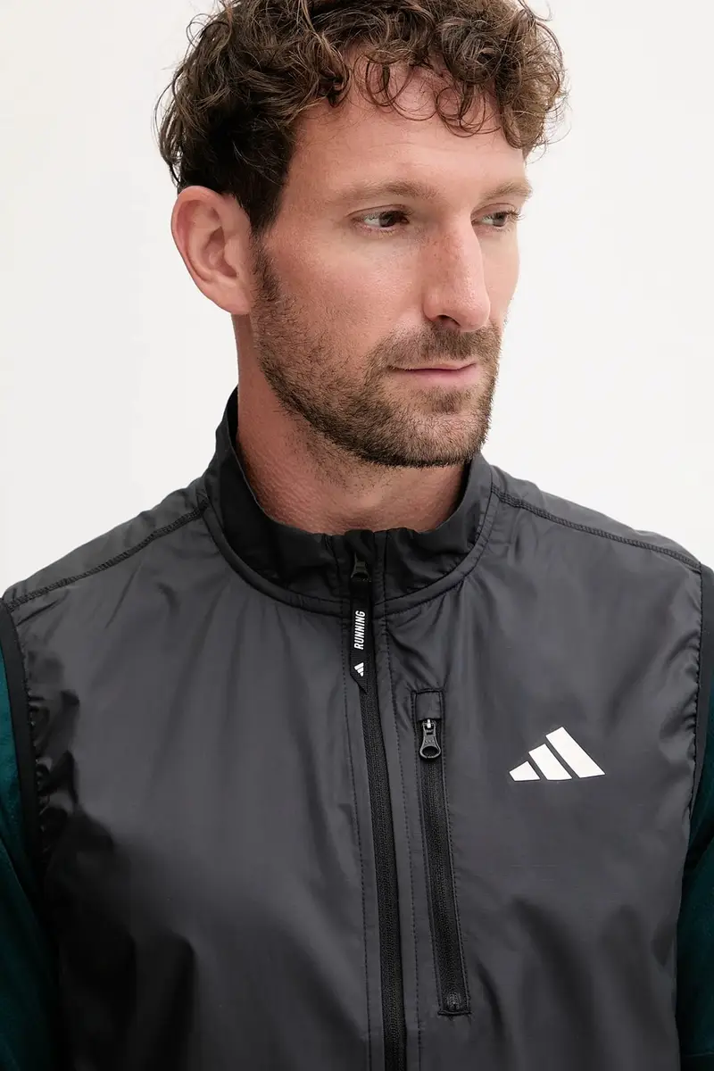 giubbotto da sport Own The Run colore nero IN1493 miniatura 4