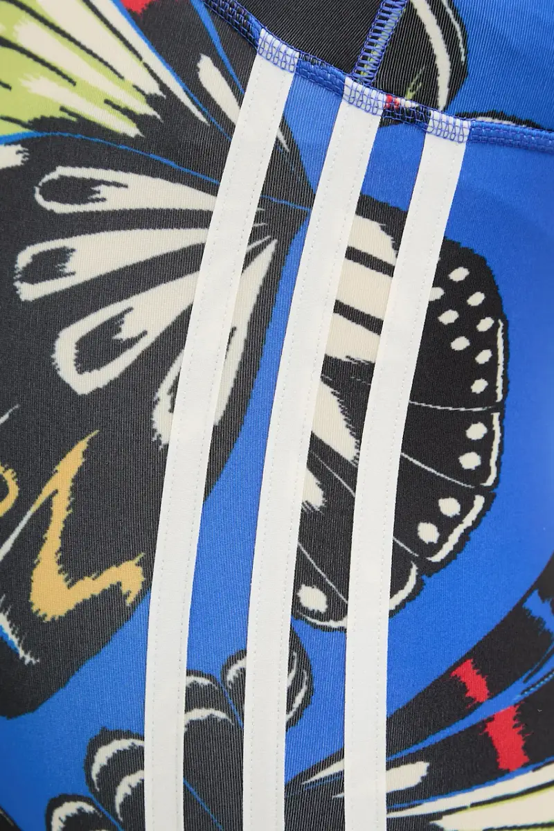 Adidas Performance Leggings Donna Blu 3581960 miniatura 4