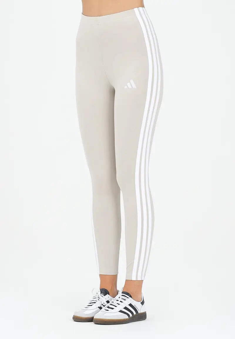 Adidas Performance Leggings Donna Beige 2262426