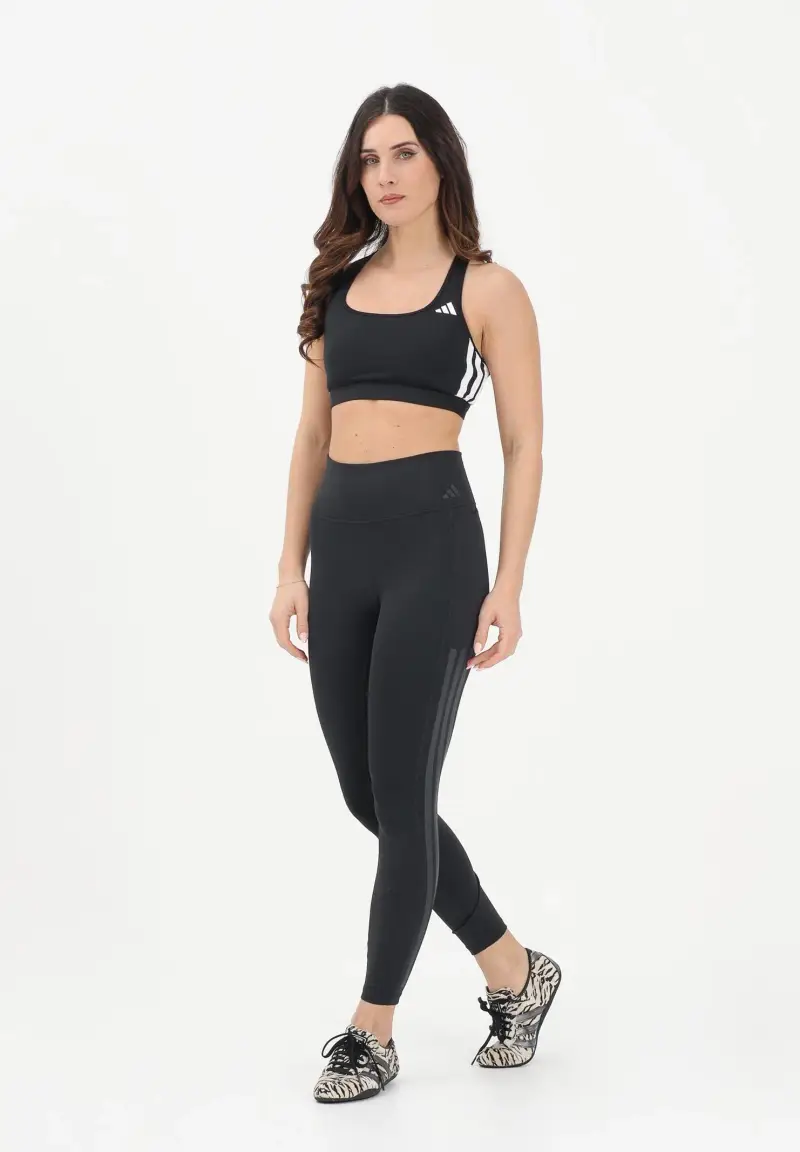 Adidas Performance Leggings Donna Nero 4196768 miniatura 2