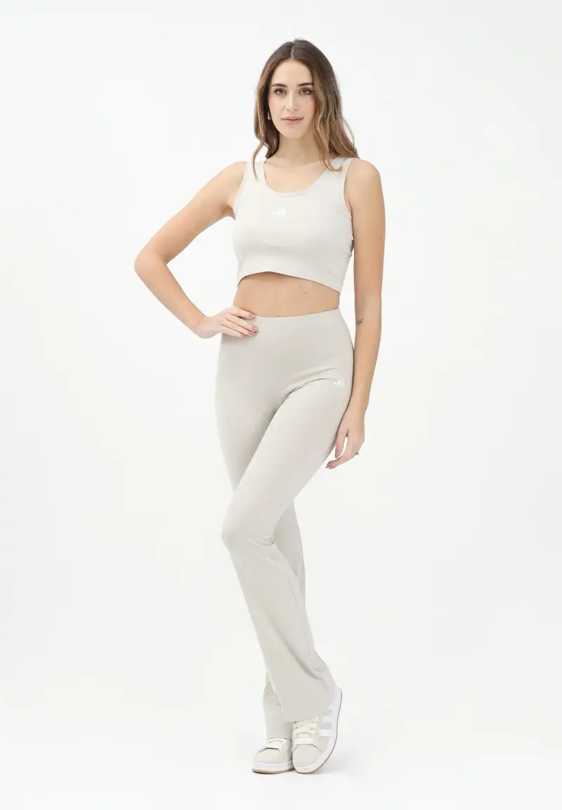 Adidas Performance Leggings Donna Beige 4131807 miniatura 2