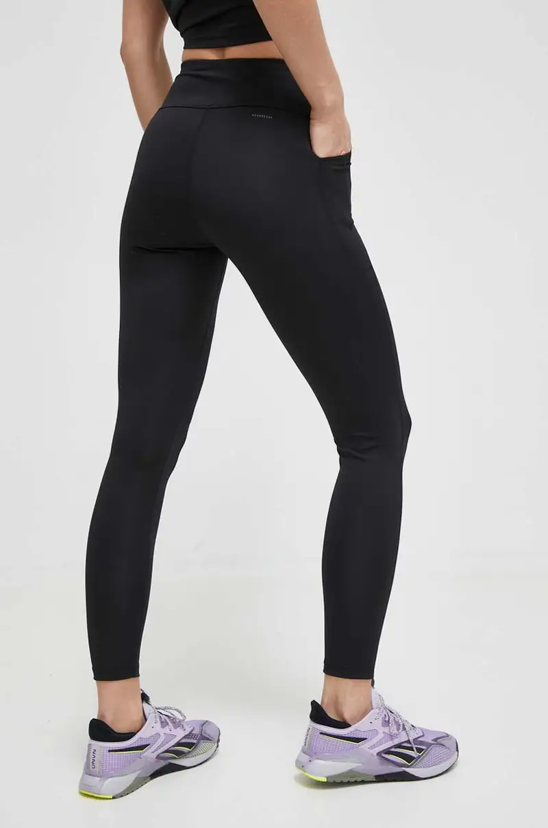 leggins da corsa Run Essential colore nero HY2902 miniatura 3