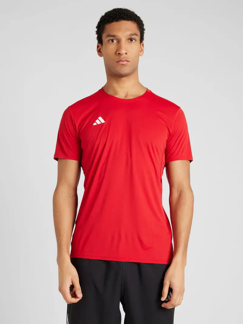 Maglia funzionale Adizero Essentials rosso / bianco miniatura 2