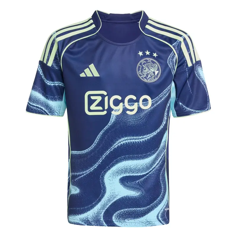 Maglia funzionale 'Ajax Amsterdam 25/26' blu chiaro / blu scuro / verde chiaro / bianco
