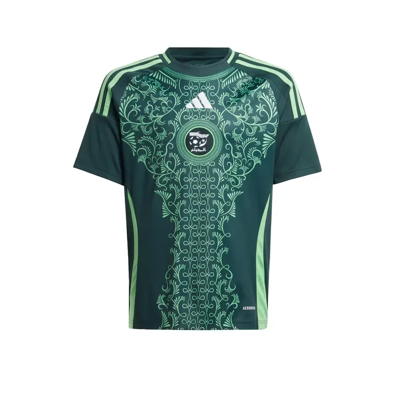 Maglia funzionale 'Algeria 24' verde chiaro / verde scuro / bianco