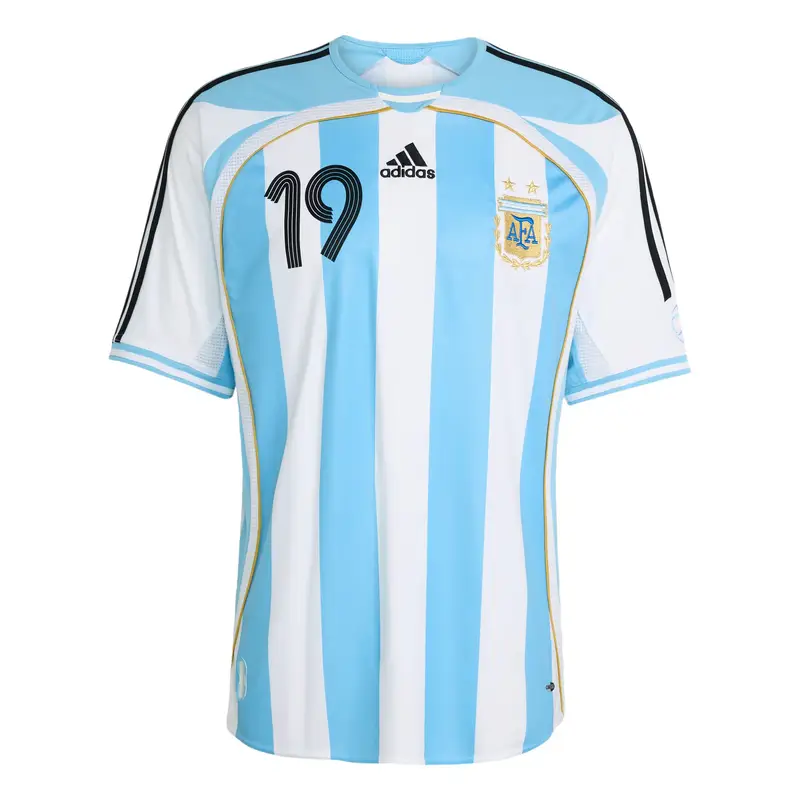 Maglia funzionale Argentinien 2006 Messi blu / giallo / nero / bianco miniatura 3