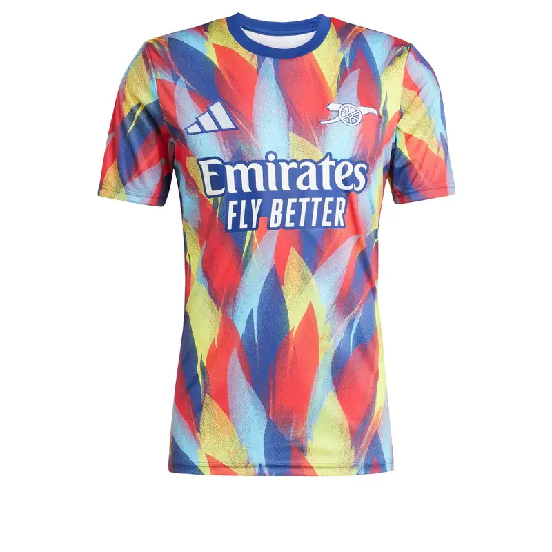 Maglia funzionale 'Arsenal 25/26 Pre-Match' blu / giallo / rosso / bianco