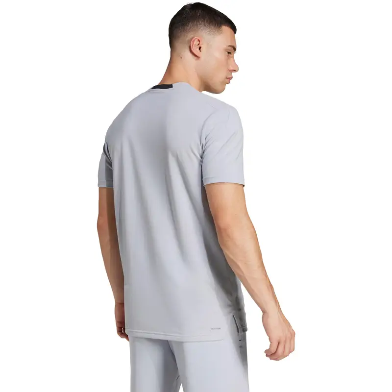 Maglia funzionale D4T grigio chiaro miniatura 3