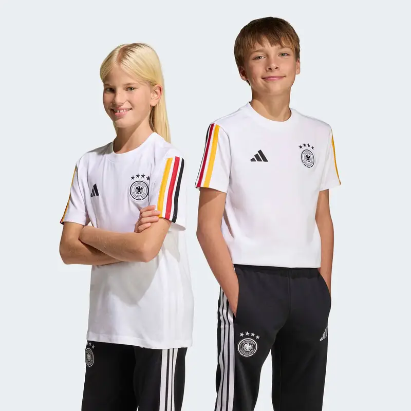 Maglia funzionale DFB KIDS TEE bianco miniatura 2