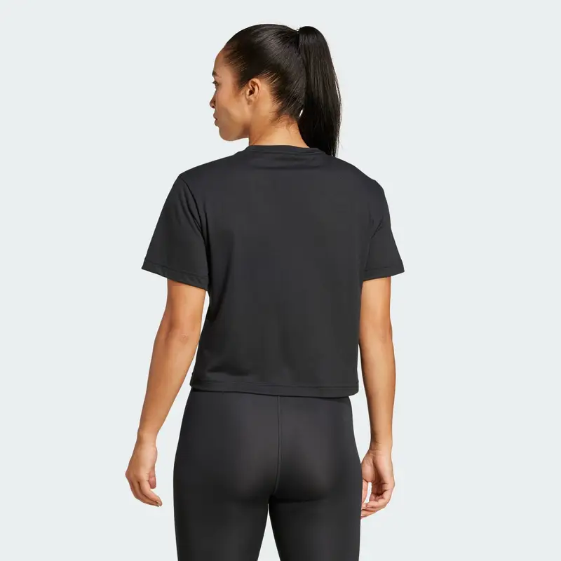 ADIDAS PERFORMANCE Maglia funzionale 'Essentials' nero / bianco miniatura 2