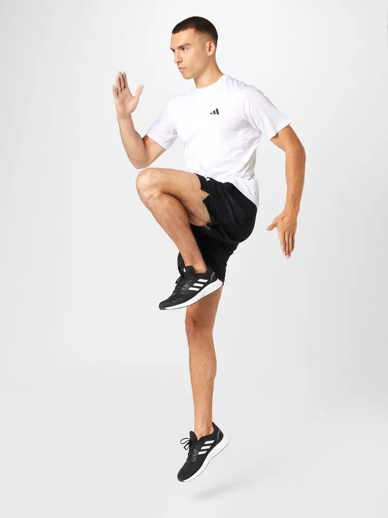 ADIDAS PERFORMANCE Maglia funzionale 'Essentials' nero / bianco miniatura 3