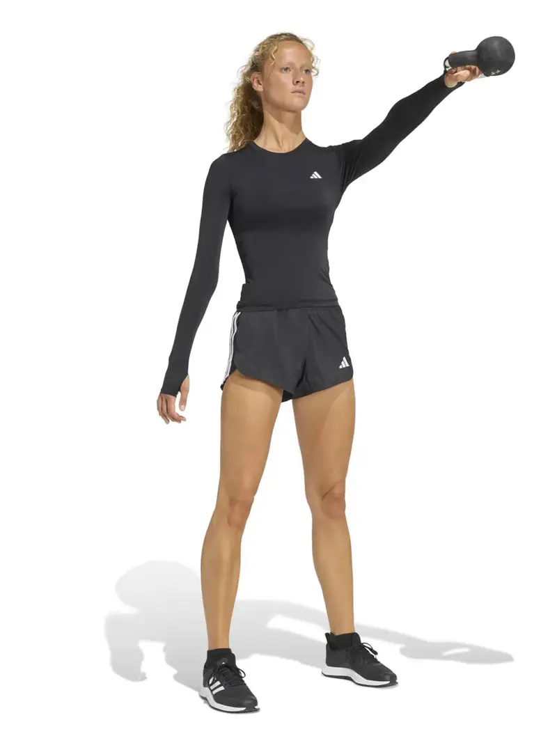 Maglia funzionale Essentials nero / bianco miniatura 3