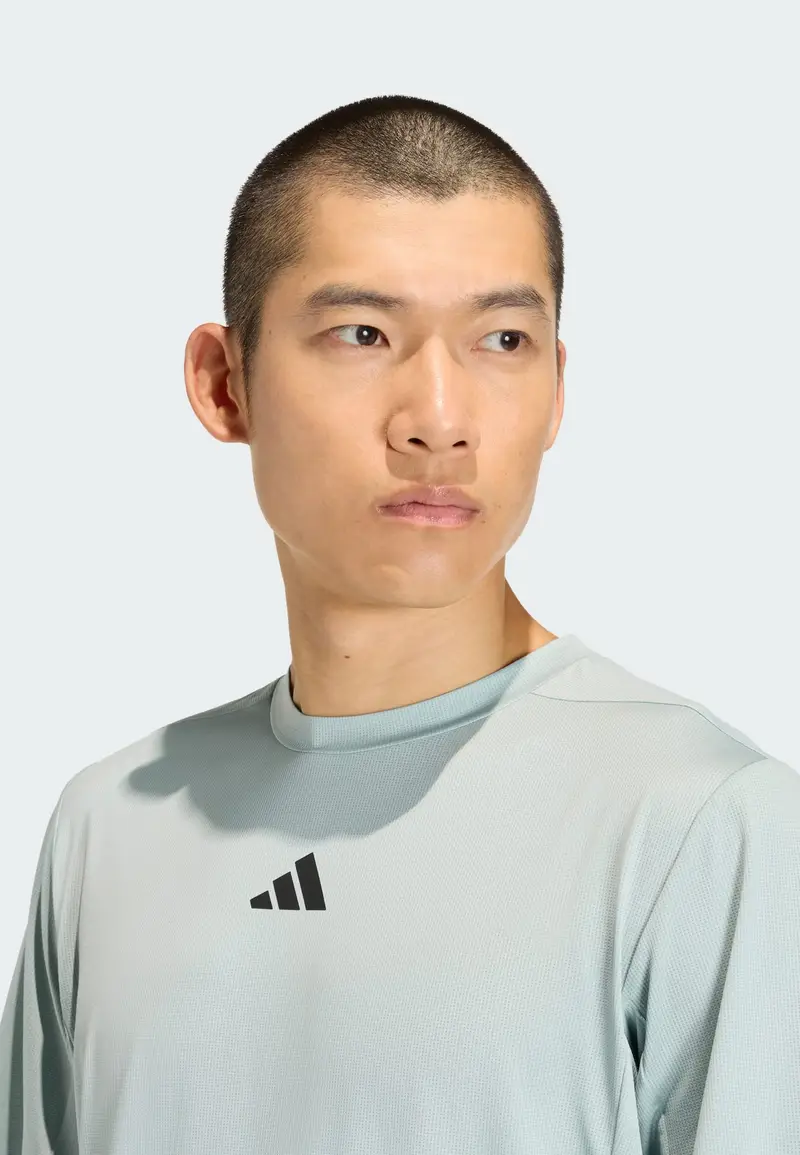 Maglia funzionale Essentials verde chiaro / nero miniatura 2