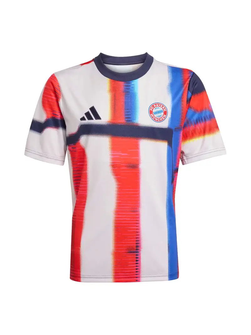 Maglia funzionale FC Bayern München SS26 blu / rosso ciliegia / nero / bianco