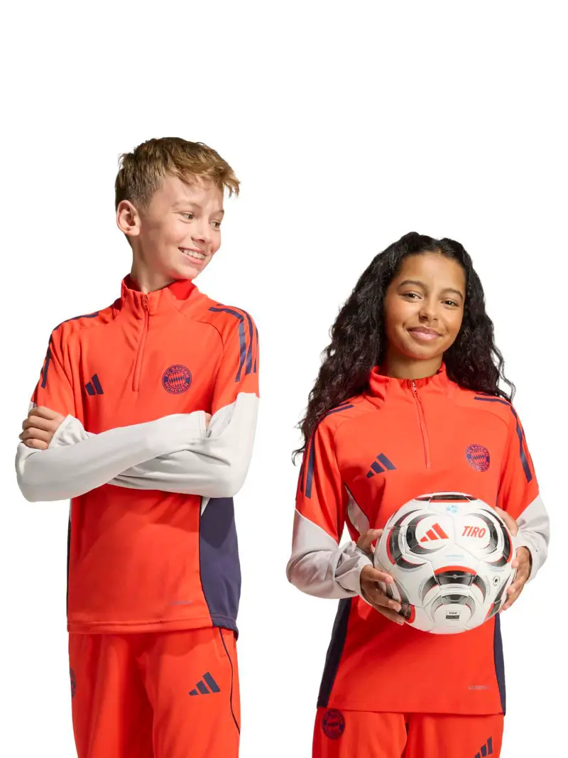 Maglia funzionale FCB TR rosso arancione / nero / bianco miniatura 3