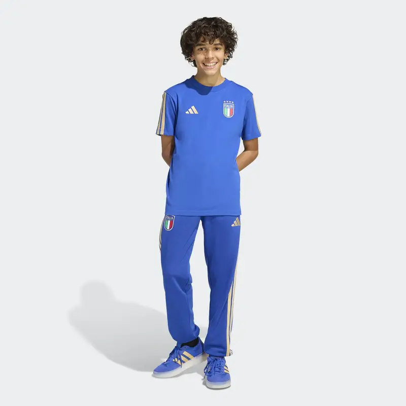 Maglia funzionale FIGC KIDS TEE blu miniatura 3