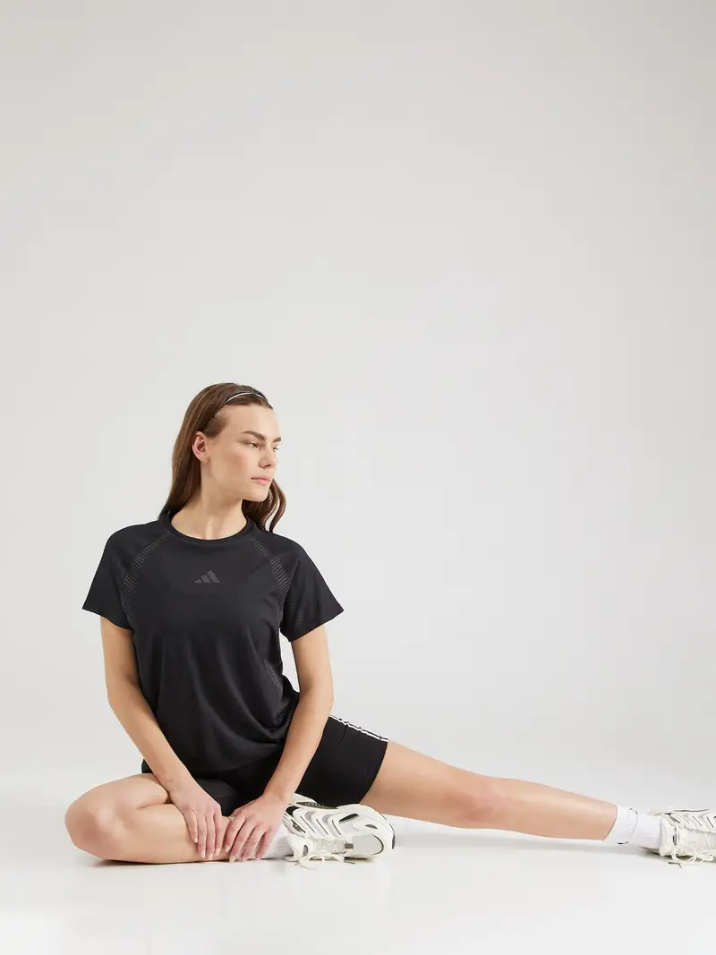 ADIDAS PERFORMANCE Maglia funzionale grigio scuro / nero miniatura 3