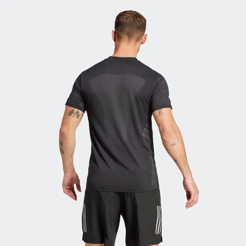 Maglia funzionale 'GYM+' grigio / nero miniatura 2