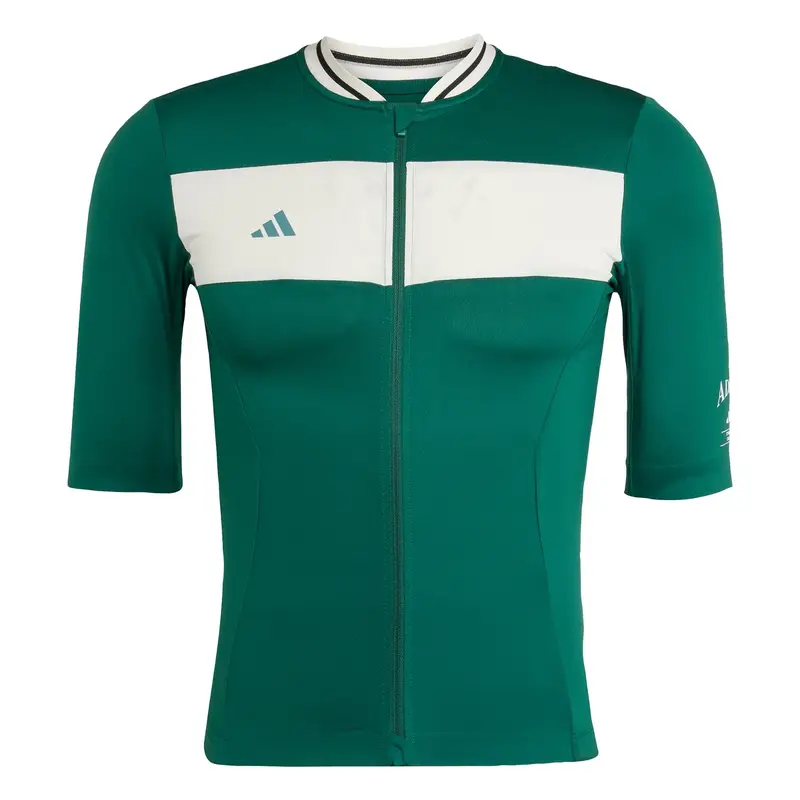 ADIDAS PERFORMANCE Maglia funzionale 'Heritage'  smeraldo / bianco