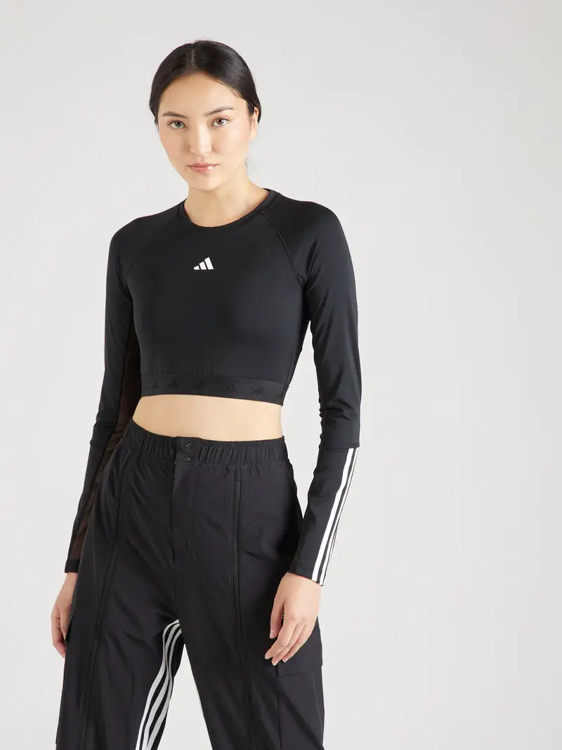 Maglia funzionale 'Hyperglam' nero / bianco miniatura 2