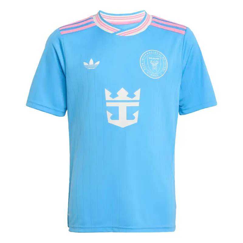 ADIDAS PERFORMANCE Maglia funzionale 'Inter Miami CF 25/26'  blu chiaro / rosa / bianco