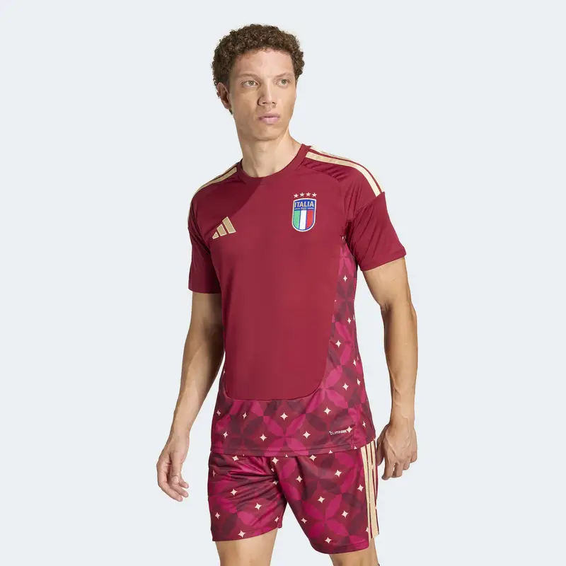 Maglia funzionale 'Italien 26' colori misti / rosso