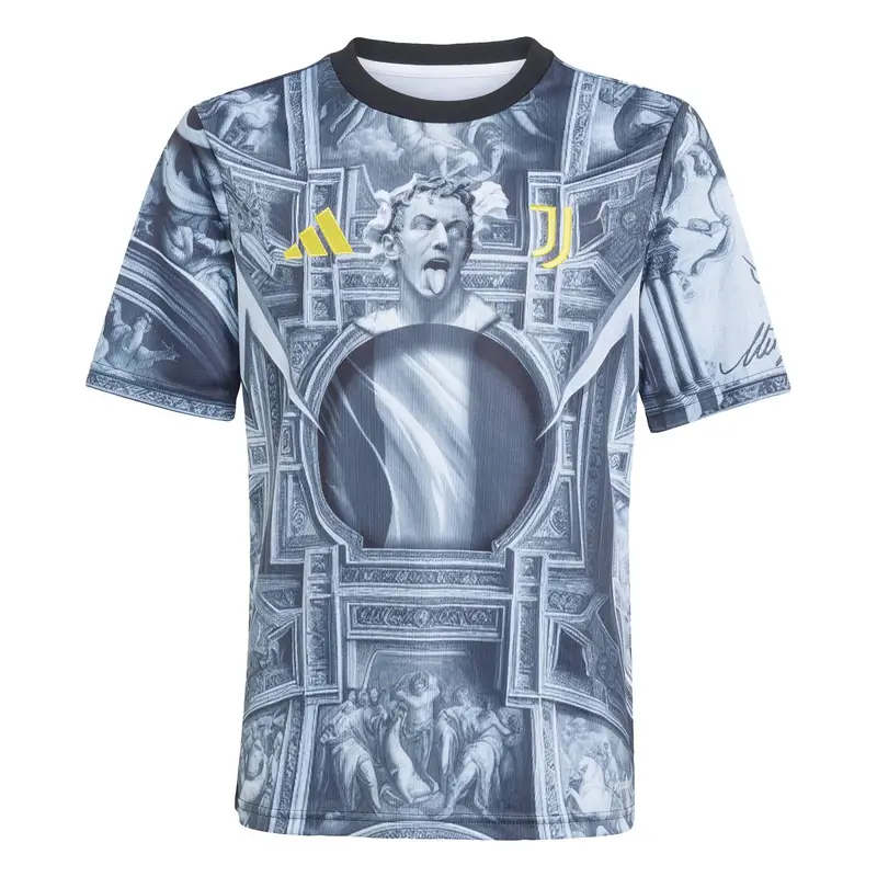 Maglia funzionale Juventus Turin 25/26 giallo / grigio basalto / grigio chiaro / nero