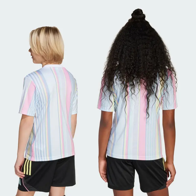 ADIDAS PERFORMANCE Maglia funzionale 'Juventus Turin 25/26 Pre-Match' blu chiaro / giallo pastello / rosa chiaro / bianco miniatura 3