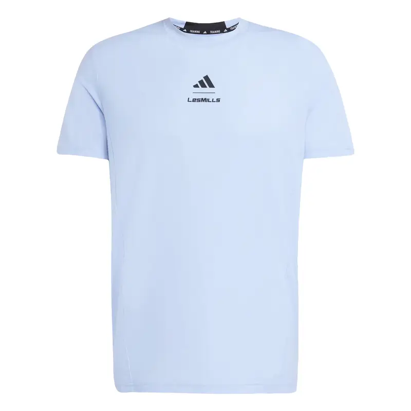 Maglia funzionale Les Mills blu chiaro / nero