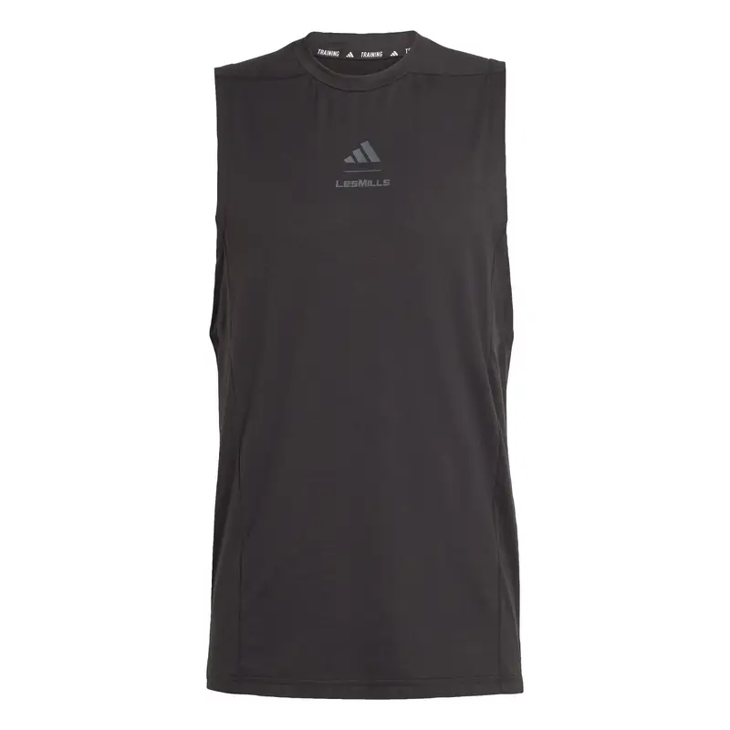 Maglia funzionale Les Mills grigio basalto / nero