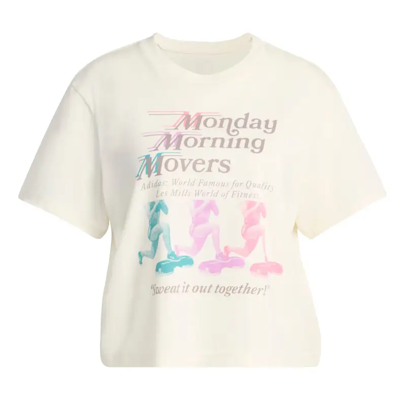 Maglia funzionale 'Les Mills Movers' grigio scuro / petrolio / rosa / offwhite