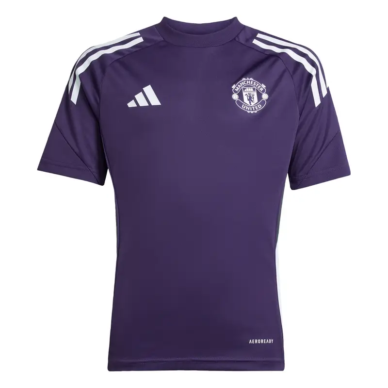 ADIDAS PERFORMANCE Maglia funzionale 'Manchester United Tiro 25 Competition'  mora / bianco
