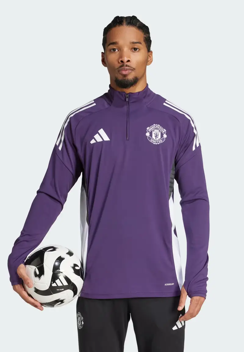 Maglia funzionale 'Manchester United Tiro 25 Competition' mora / bianco miniatura 2