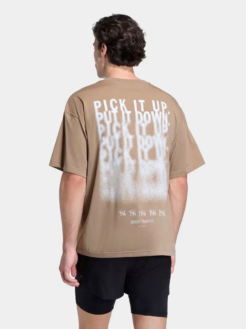 Maglia funzionale marrone chiaro / bianco miniatura 3