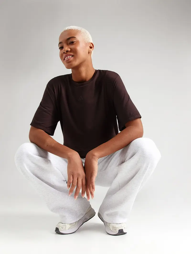 Maglia funzionale marrone scuro miniatura 2