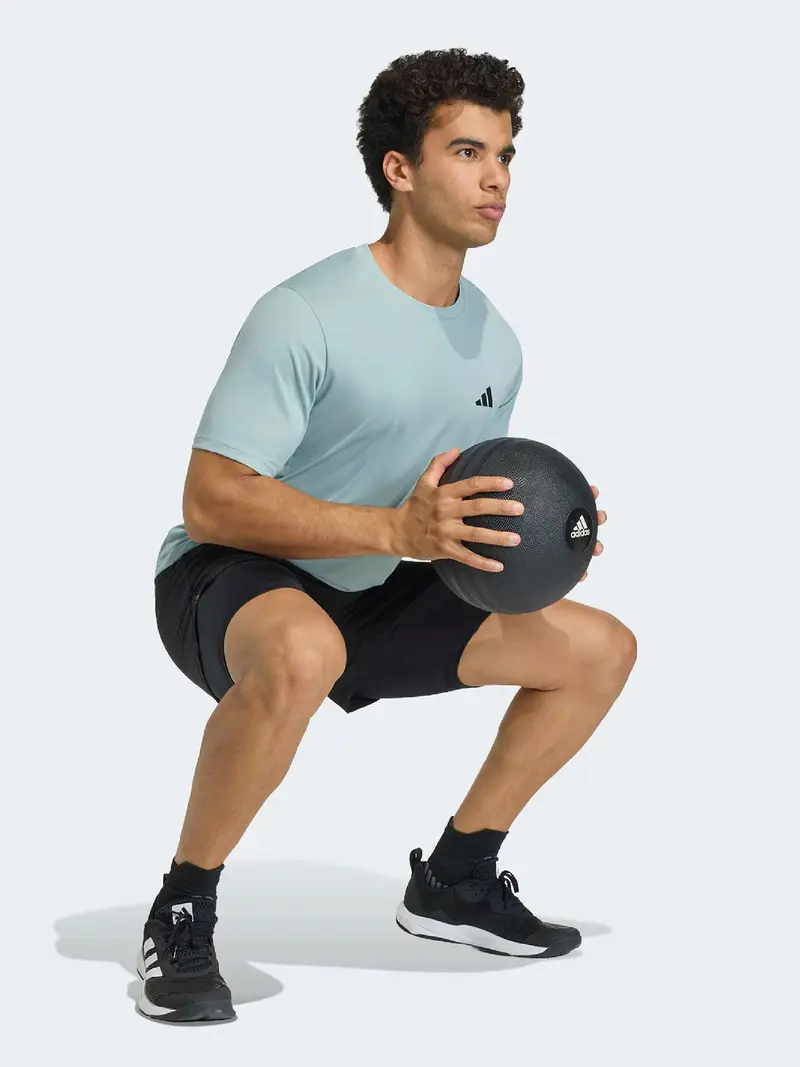 Maglia funzionale menta / nero miniatura 2