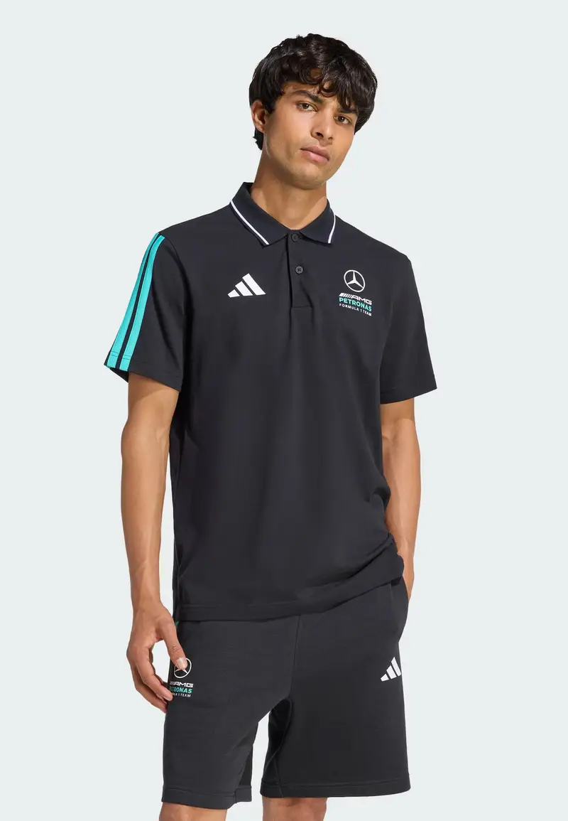 Maglia funzionale Mercedes - AMG Petronas Formula 1 Team DNA turchese / nero / bianco miniatura 2