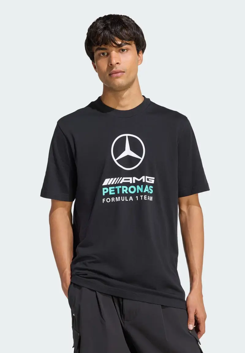 Maglia funzionale Mercedes-AMG Petronas Formula 1 Team DNA turchese / nero / bianco miniatura 2